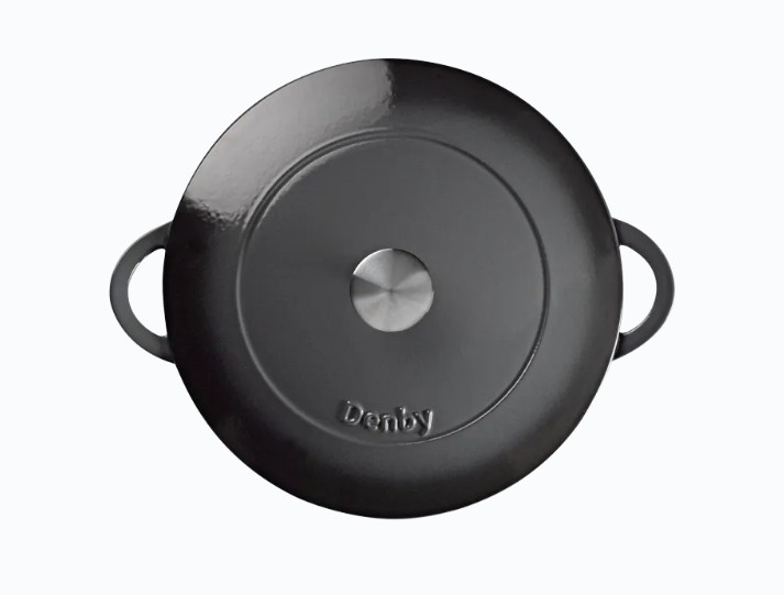 קסרול יציקה שטוח שחור 30 ס"מ דנבי הלו – תמונה 4
