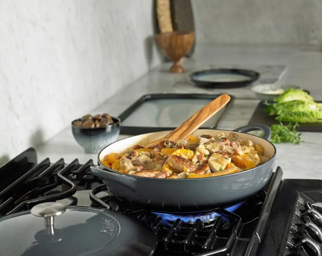 קסרול יציקה שטוח שחור 30 ס"מ דנבי הלו – תמונה 5