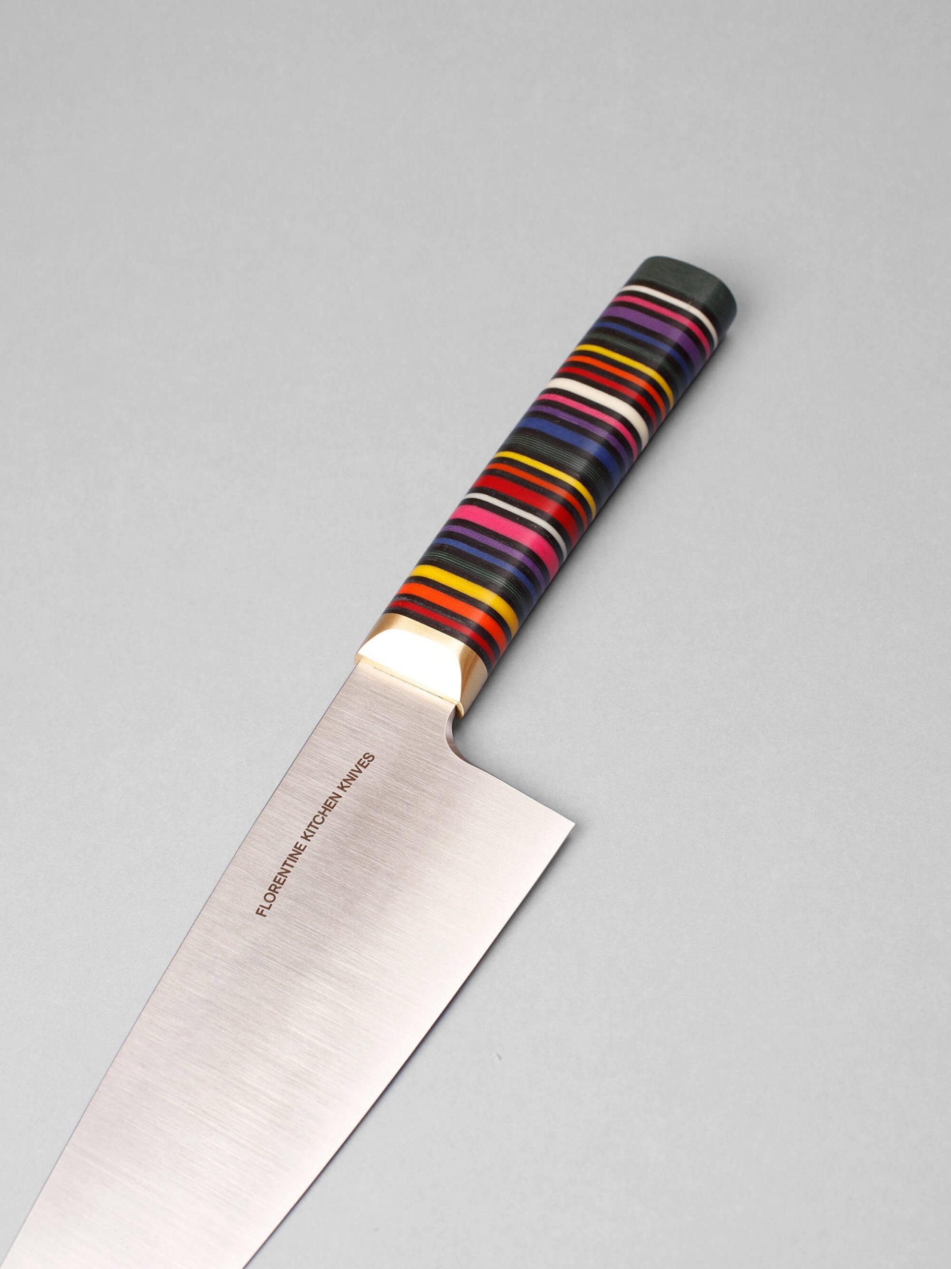 סכין שף 20 ס"מ ידית צבעונית Florentine – תמונה 2