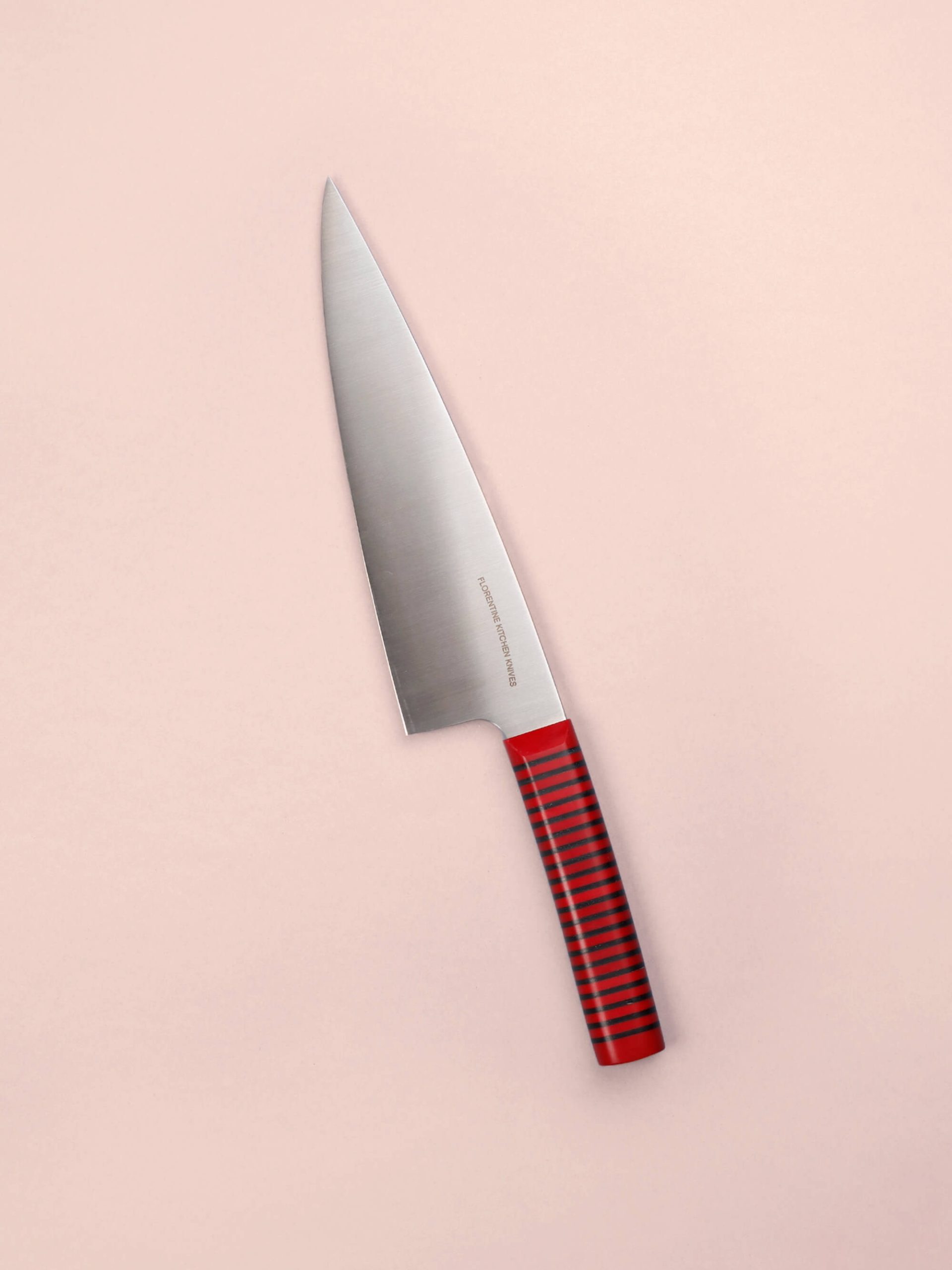 סכין שף 20 ס"מ ידית אדומה Florentine