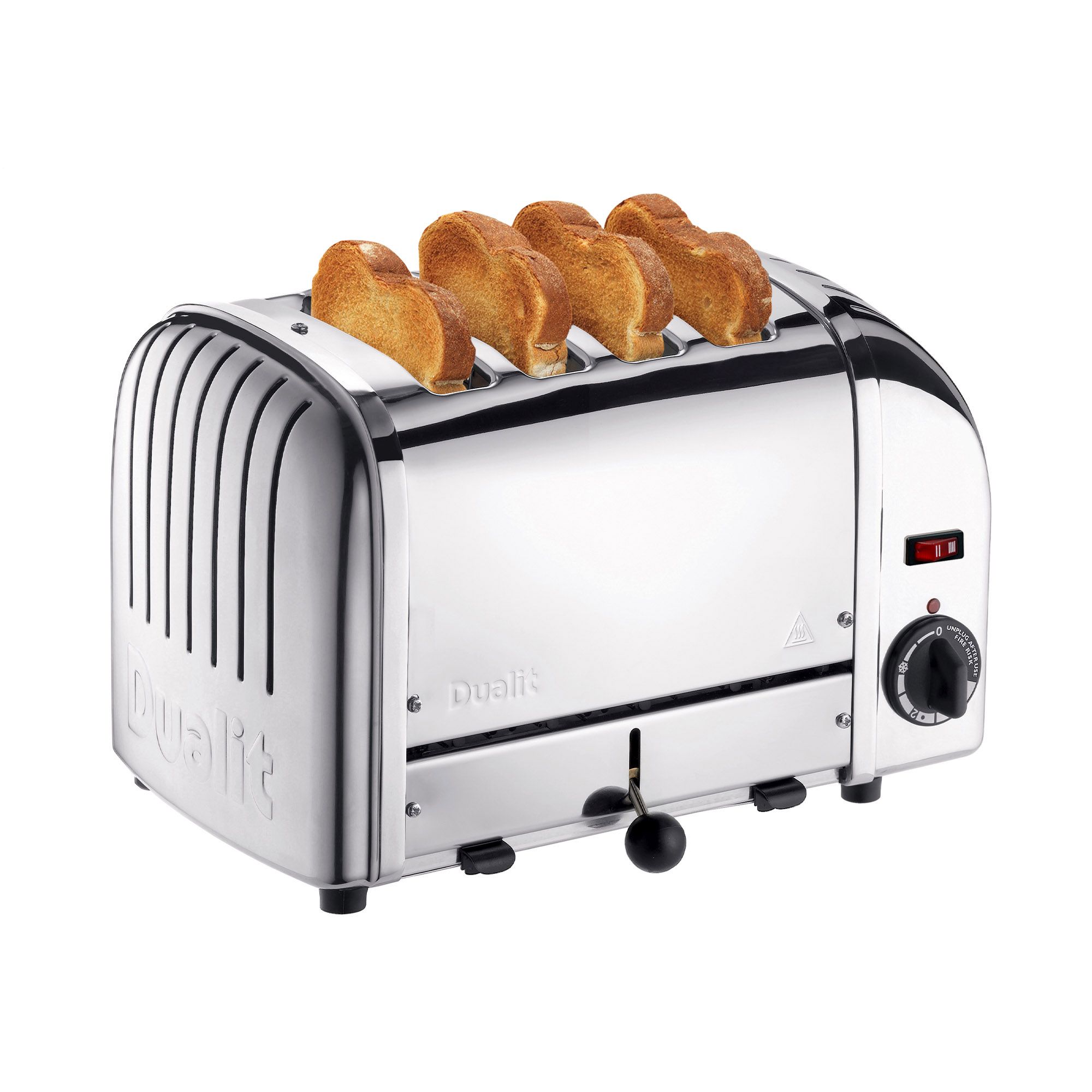 מצנם 4 פרוסות DUALIT CLASSIC - נירוסטה מבריקה – תמונה 5